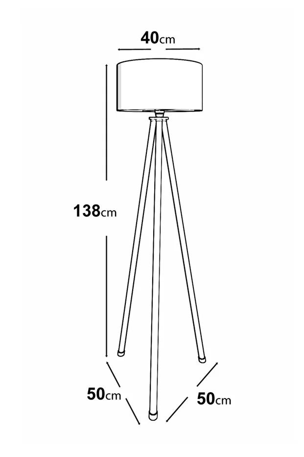 DELUXE TRİPOD FLOOR LAMP